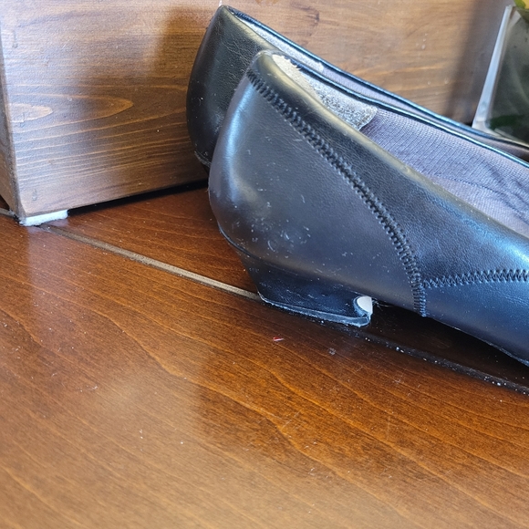 Vintage multi patchwork women's leather pumps - Picture 4 of 7